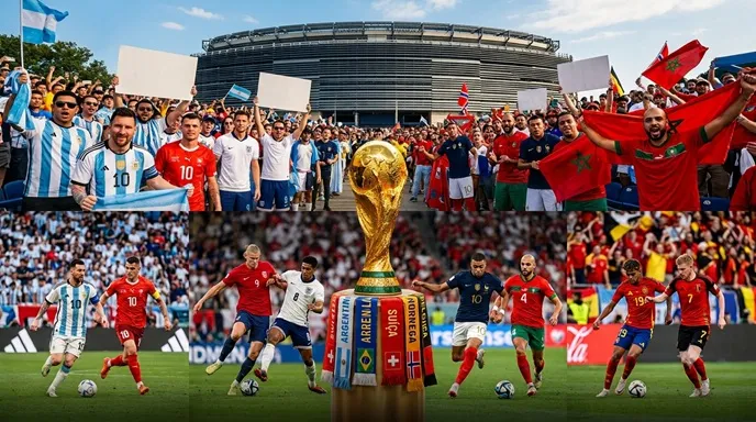 Quartas de final da Copa do Mundo 2026 re&uacute;nem favoritos e sele&ccedil;&otilde;es-surpresa  na disputa por