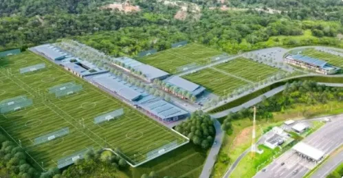 Obras do CFA Bahia avançam e terraplanagem entra em fase de pico em Camaçari