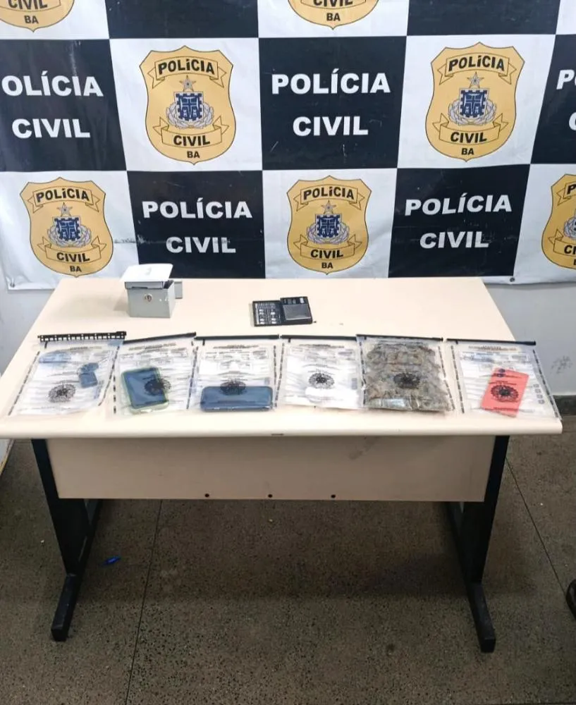 Homem é preso por tráfico de drogas durante operação em Santo Antônio de Jesus