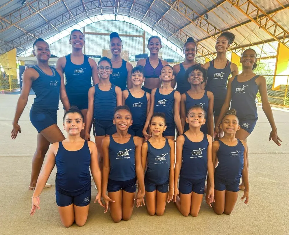 Cagiba oferece 275 vagas gratuitas para aulas de ginástica artística e rítmica 